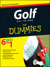 Cover image for Golf All-in-One For Dummies